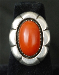 MARY MARIE LINCOLN CORAL RING