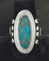 LOVELY MORRIS ROBINSON TURQUOISE RING