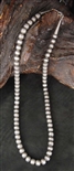 LOVELY STAMPED NAVAJO PEARL BEAD NECKLACE
