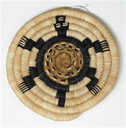 Hopi Coil Plaque, Turtle Design c. 1950