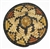 Hopi Coil Plaque, Raised Turtle Design c. 1950