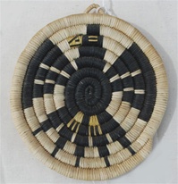 Hopi Coil Plaque, Eagle Design c.1950