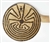 TOHONO O'ODHAM Man In The Maze Design BASKET