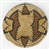 Hopi Coil Plaque, Geometric Design c. 1940