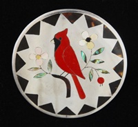 DENNIS EDAAKIE 1965 CARDINAL BIRD PIN