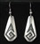 BERNARD DAWAHOYA HOPI OVERLAY EARRINGS