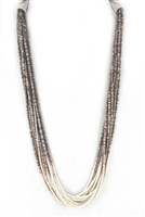 LOVELY 10 STRAND ED AGUILAR HESHI NECKLACE