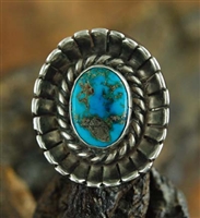 BEAUTIFUL WOODARDS INDIAN SHOP TURQUOISE RING