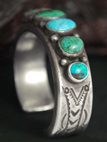 MARK CHEE BISBEE TURQUOISE BRACELET