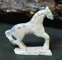 HUBERT PINCION MARBLE HORSE FETISH