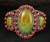 KIRK SMITH TURQUOISE AND CORAL BRACELET