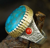 ROBERT SORRELL CANDELARIA TURQUOISE RING