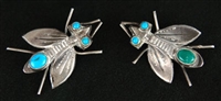FRED PESHLAKAI UNIQUE HORSEFLY PINS