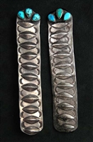 VINTAGE REPOUSSE COLLAR TABS