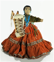 VINTAGE NAVAJO DOLL BY KAY BENNETT