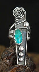 BEAUTIFUL VIDAL ARAGON TURQUOISE RING