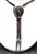 ALLEN KEE WHITE HOGAN IRON WOOD BOLO TIE