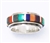 SHERIAN HONHONGVA STERLING SILVER INLAID RING