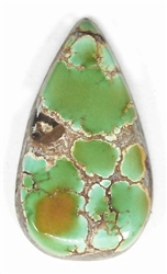 NATURAL GRASSHOPPER TURQUOISE CABOCHON 19.5 cts