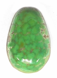 NATURAL GRASSHOPPER TURQUOISE CABOCHON 12.5 cts