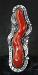 LONG MARY CHAVEZ CORAL RING