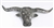 WONDERFUL 8 1/2" WIDE VINTAGE COW PIN