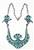 ELEGANT FRANK VACIT #8 TURQUOISE NECKLACE