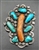 LOVELY DAN SIMPLICIO CORAL & TURQUOISE PIN