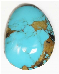 NATURAL PILOT MOUNTAIN TURQUOISE CABOCHON 20 cts