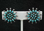 LOVELY VINTAGE ZUNI EARRINGS