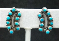 PRETTY VINTAGE ZUNI EARRINGS