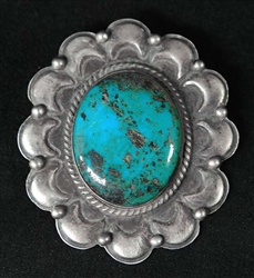 JAMES LEE MORENCI TURQUOISE PENDANT/PIN