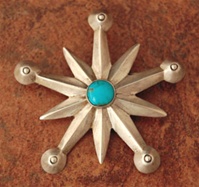 VINTAGE NAVAJO SANDCAST PIN <SPAN style="COLOR: #ff0000; FONT-WEIGHT: bold">*SOLD*</SPAN></SPAN>