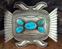 EDISON SMITH MORENCI TURQUOISE BUCKLE <SPAN style="COLOR: #ff0000; FONT-WEIGHT: bold">*SOLD*</SPAN></SPAN>