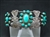 BEAUTIFUL EARLY NAVAJO CLUSTER BRACELET