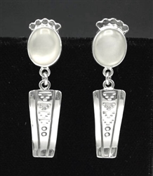 Lovely Johnathan Mike Mother of Pearl Earrings
