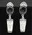 Lovely Johnathan Mike Black Onyx Earrings