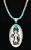 BEAUTIFUL WALLACE YAZZIE JR. NECKLACE/PENDANT
