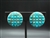 VINTAGE ZUNI COBBLE STONE TURQUOISE EARRINGS