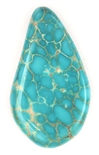 NATURAL GEM #8 TURQUOISE CABOCHON 21.6 cts
