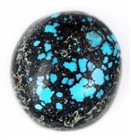 NATURAL BLUE MOON TURQUOISE CABOCHON 9.1 cts