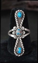 LOVELY NAVAJO PERSIAN TURQUOISE RING