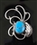 UNIQUELY CRAFTED NAVAJO MORENCI TURQUOISE RING