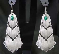 LOVELY NAVAJO SILVER EARRINGS