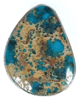 NATURAL INDIAN MOUNTAIN TURQUOISE CABOCHON 12.6 cts