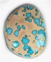 NATURAL INDIAN MOUNTAIN TURQUOISE CABOCHON 9.9 cts