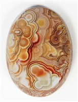 BEAUTIFUL MEXICAN LACE AGATE CABOCHON 20.5 cts