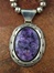 TOM LEWIS PURPLE CHAROITE PENDANT