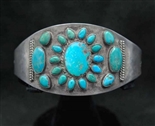 HISTORIC CLUSTER TURQUOISE BRACELET