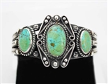 RARE AWA TSIREH BLUE GEM TURQUOISE BRACELET